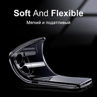 Ultra cienki futerał silikonowy do Xiaomi Mi 11 10 Ultra 10t Lite Redmi uwaga 10s 9s 9 9A 9C 9T Poco X3 F3 M3 F2 Pro wyczyść miękka okładka 2